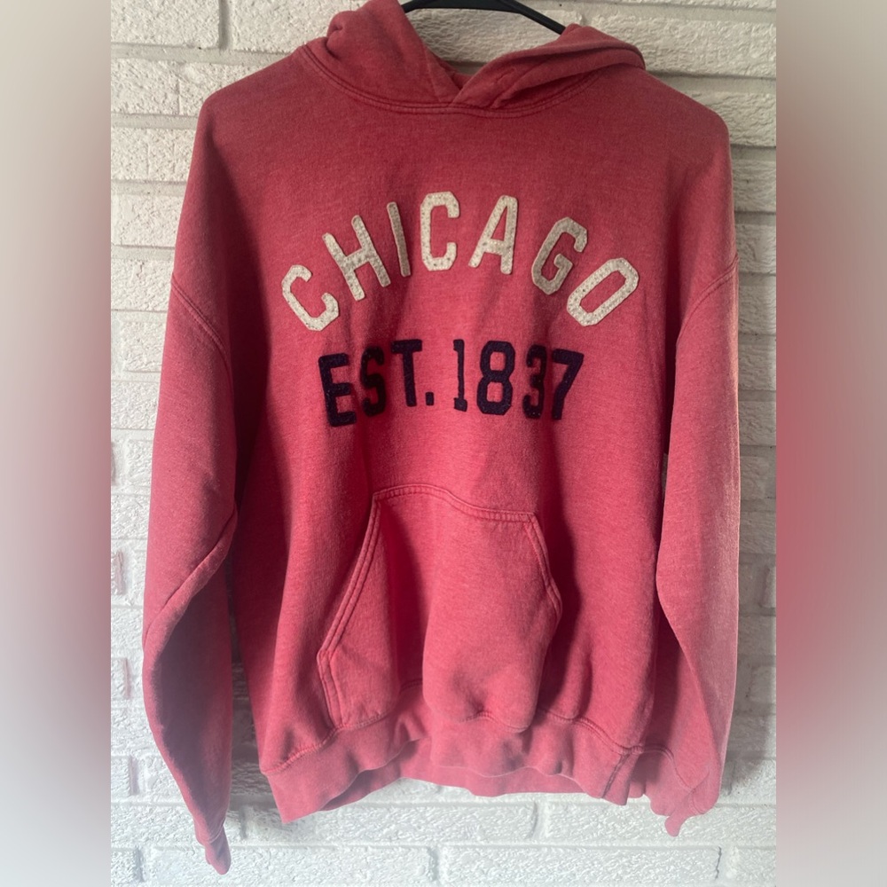 PINK CHICAGO SWEATSHIRT